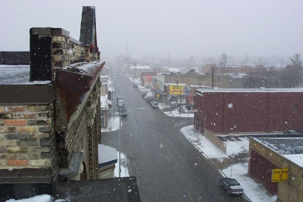 2004 - West Bridge Street Looking West From Turner